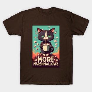 More Marshmallows Cat T-Shirt